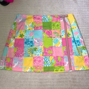 vintage lilly pulitzer skort